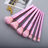 7pcs Professional Makeup Brushes Set Face Powder Foundation Eyebrow Eyelash Concealer Cosmetic Brochas De Maquillaje