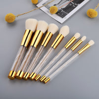 7pcs Professional Makeup Brushes Set Face Powder Foundation Eyebrow Eyelash Concealer Cosmetic Brochas De Maquillaje