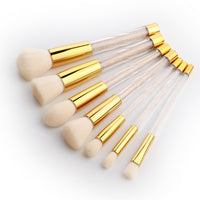 7pcs Professional Makeup Brushes Set Face Powder Foundation Eyebrow Eyelash Concealer Cosmetic Brochas De Maquillaje