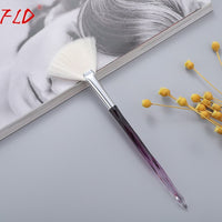 Crystal 1pcs Makeup Brush Sculpting Face Professional Brush Make up Set Kits Cosmetic Tools Foundation Brush