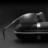 Classic Photochromic Polarized Sunglasses Men Outdoor Driving Safty Sun Glasses Male Goggles UV400