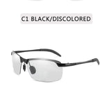 Classic Photochromic Polarized Sunglasses Men Outdoor Driving Safty Sun Glasses Male Goggles UV400