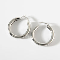 Punk Earrings Gold Silver Creativity Overlay Semi Circle Open Circle Earrings Women Exaggerated Piercing