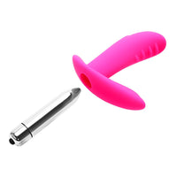 10 Speed Dildo Vibrator Wearable Dildo Anal Plug Waterproof Clitoris Stimulate Masturbation for Women