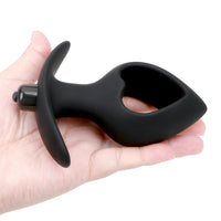 Heart Shape Vibrator G Spot Butt Plug Anal Plug Prostate Vaginal Massage Anal Stimulation for Woman Men Masturbation