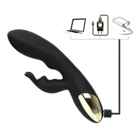 Big Rabbit Vibrator 10 Speed G-spot Clitoris Stimulator Silicone Masturbation for Women