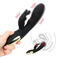 Big Rabbit Vibrator 10 Speed G-spot Clitoris Stimulator Silicone Masturbation for Women