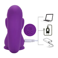 10 Frequency Vibration 10 Frequency Sucking Tongue Vibrator Squirrel Sculpt Nipple Sucker Clitoris Licking Stimulator