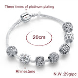 Cubic Zirconia Bracelets Bangles for Women Jewelry Crystal Bracelet Charms Flower Friendship Bracelet