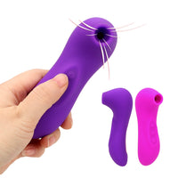 Clit Sucker Vibrator Blowjob Tongue Vibrating Clitoris Vagina Stimulator Nipple Sucking Sex Oral Licking