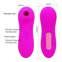 Clit Sucker Vibrator Blowjob Tongue Vibrating Clitoris Vagina Stimulator Nipple Sucking Sex Oral Licking