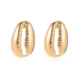 Strip Black White Round Drop Earrings Gold Natural Stone Statement Earrings Earring Women