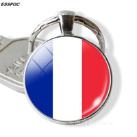 Western Europe Countries Flag Keychain United Kingdom France Ireland Luxembourg Monaco Belgium Netherlands Flag Key Chain Gifts