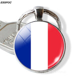 Western Europe Countries Flag Keychain United Kingdom France Ireland Luxembourg Monaco Belgium Netherlands Flag Key Chain Gifts