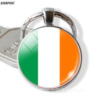 Western Europe Countries Flag Keychain United Kingdom France Ireland Luxembourg Monaco Belgium Netherlands Flag Key Chain Gifts