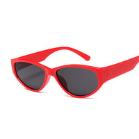 Cat Eye Sunglasses Women Mirror Sun Glasses Ladies Round Lens Shades for Female Eyewear UV400