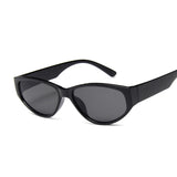 Cat Eye Sunglasses Women Mirror Sun Glasses Ladies Round Lens Shades for Female Eyewear UV400