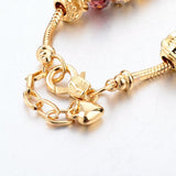 Gold Bracelet for Women Crystal Bracelet Gold Chain Bracelets Bangles Luxury Jewelry