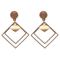 Women Drop Earrings Puck Statement Dangle Earring Boho Earrings