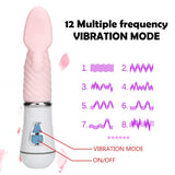 Tongue Vibrator Oral Licking Masturbation G-spot Massager for Women Clitoris Stimulator Multifunction