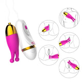 12 Speed Fantasy Jumping Egg G Spot Dildo Vibrator for Women Vagina Clitoris Massager