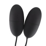 Dual Vibrating Egg USB Bullet Vibrator Clitoris Stimulator 12 Speed for Woman Masturbation Adult Product