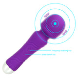 10 Frequency AV Stick Strong Vibrator Magic Wand Masturbation Clitoris Stimulator for Women Waterproof