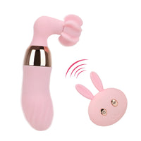 12 Frequency Masturbation Up Rotation Rabbit Vibrator Remote Control Vibrator for Woman Clitoris Stimulator