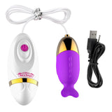 12 Speeds G Spot Vibrator Vagina Massager Bullet Vibrating Egg Remote Control for Women