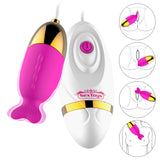 12 Speeds G Spot Vibrator Vagina Massager Bullet Vibrating Egg Remote Control for Women