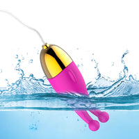 Powerful Vibrating Egg Vagina Ball G Spot Massager Vibrator 10 Speeds for Women Clitoris Stimulator