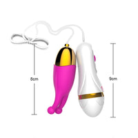 Powerful Vibrating Egg Vagina Ball G Spot Massager Vibrator 10 Speeds for Women Clitoris Stimulator