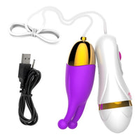 Powerful Vibrating Egg Vagina Ball G Spot Massager Vibrator 10 Speeds for Women Clitoris Stimulator
