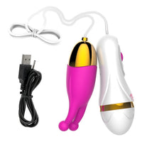 Powerful Vibrating Egg Vagina Ball G Spot Massager Vibrator 10 Speeds for Women Clitoris Stimulator