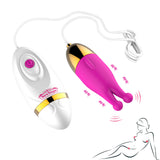 Powerful Vibrating Egg Vagina Ball G Spot Massager Vibrator 10 Speeds for Women Clitoris Stimulator