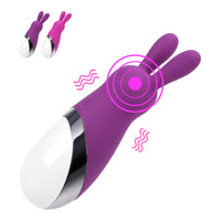 Clitoris Vagina Stimulation Silicone Three Head Vibrator for Woman G-spot Body Massage 10 Speed Masturbation