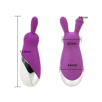 Clitoris Vagina Stimulation Silicone Three Head Vibrator for Woman G-spot Body Massage 10 Speed Masturbation