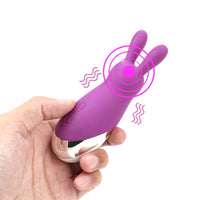 Clitoris Vagina Stimulation Silicone Three Head Vibrator for Woman G-spot Body Massage 10 Speed Masturbation