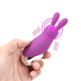 Clitoris Vagina Stimulation Silicone Three Head Vibrator for Woman G-spot Body Massage 10 Speed Masturbation
