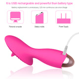 Clit Massage for Woman Clitoris Stimulator Tongue Vibrator Powerful Nipple Oral Licking Vibrator Adult