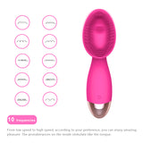Clit Massage for Woman Clitoris Stimulator Tongue Vibrator Powerful Nipple Oral Licking Vibrator Adult