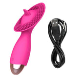 Clit Massage for Woman Clitoris Stimulator Tongue Vibrator Powerful Nipple Oral Licking Vibrator Adult