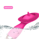 Clit Massage for Woman Clitoris Stimulator Tongue Vibrator Powerful Nipple Oral Licking Vibrator Adult