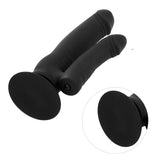 G spot Double Dildo Vibrators Clitoris Stimulate Anal Plug Clitoris Stimulator Silicone Waterproof