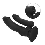 G spot Double Dildo Vibrators Clitoris Stimulate Anal Plug Clitoris Stimulator Silicone Waterproof