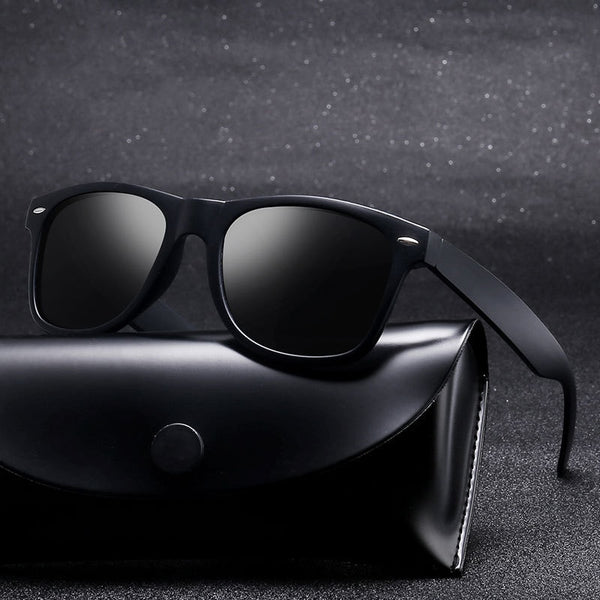 Polarized Sunglasses Men Driving Sun Glasses Square Glasses for Men UV400 Oculos De Sol