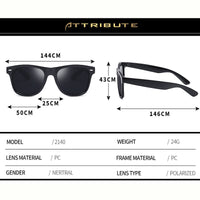 Polarized Sunglasses Men Driving Sun Glasses Square Glasses for Men UV400 Oculos De Sol