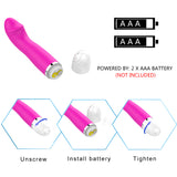 Dildo Vibrator G-spot Clitoris Stimulate Strong Vibration AV Stick Vagina Massager Silicone for Women