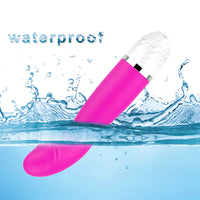 Dildo Vibrator G-spot Clitoris Stimulate Strong Vibration AV Stick Vagina Massager Silicone for Women