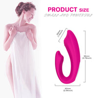 Bendable G-spot Vibrator Wireless Remote Control Vibrator Clitoris Vagina Stimulator for Women Couple Share